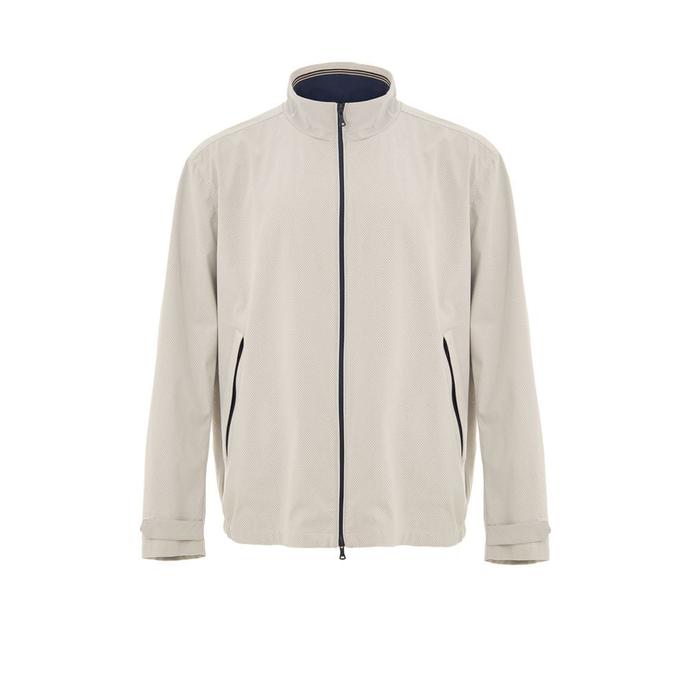 Paul & Shark Gray Polyester Shell Jacket