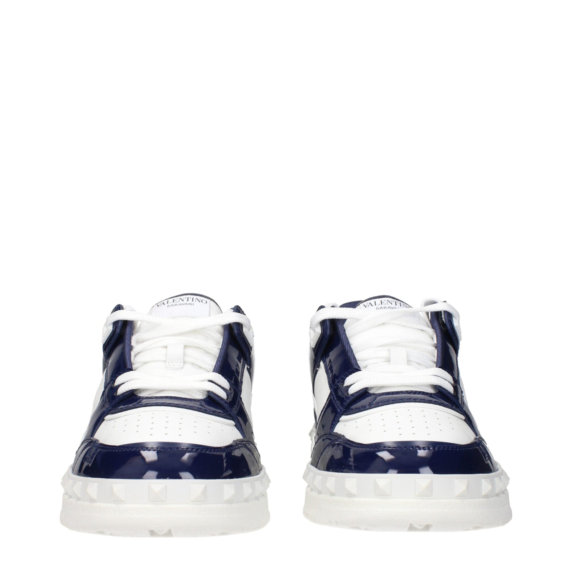 Valentino Garavani White Leather Low Top Sneakers