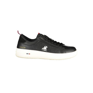 U.S. Grand Polo Black Polyester Sneaker