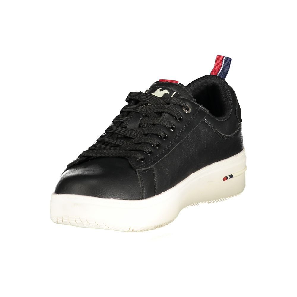 U.S. Grand Polo Black Polyester Sneaker