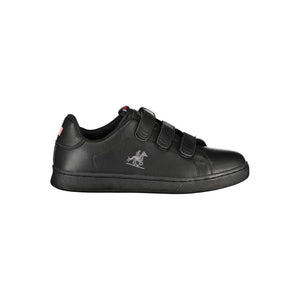U.S. Grand Polo Black Polyester Sneaker